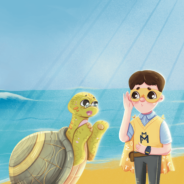 Meeting the
Wise Turtle